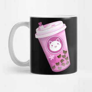 Neko Boba Strawberry Mug